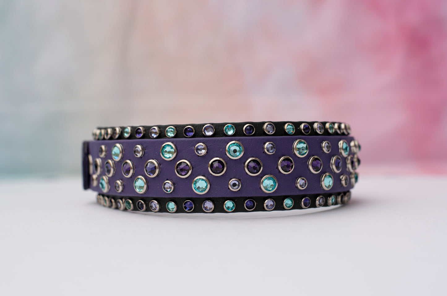 The Jumble 1.5" (38mm) Double Layer - Biothane Dog Collar