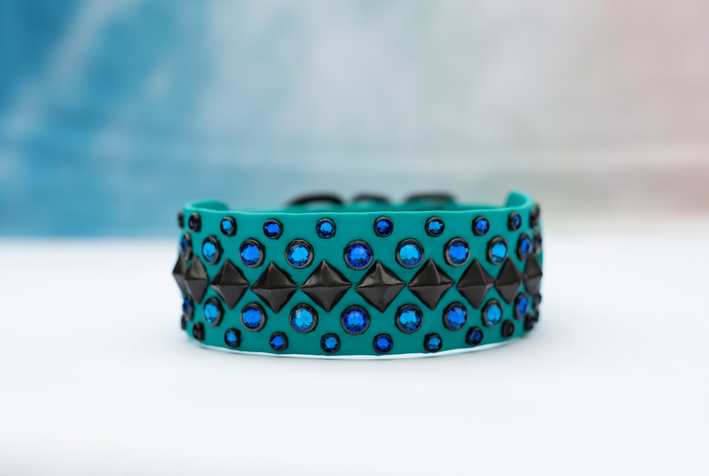 The Apollo 1.5" (38mm) SINGLE LAYER- Biothane Dog Collar