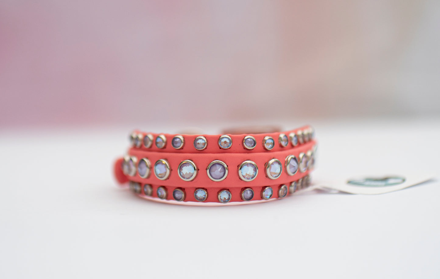 The Ego 1/2" (12mm) on 1" (25mm) Double Layer - Biothane Dog Collar