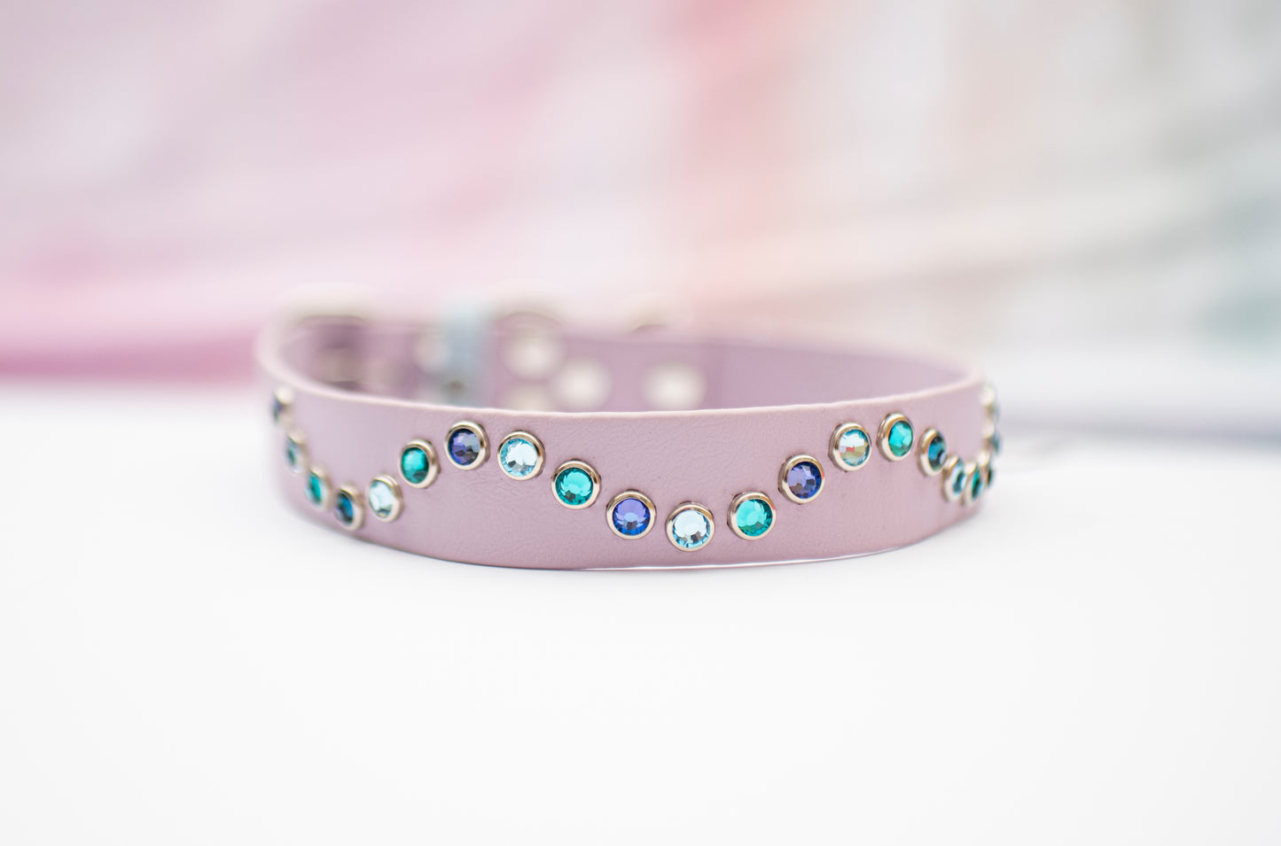 The Wave (Multiple Widths) - Biothane Dog Collar