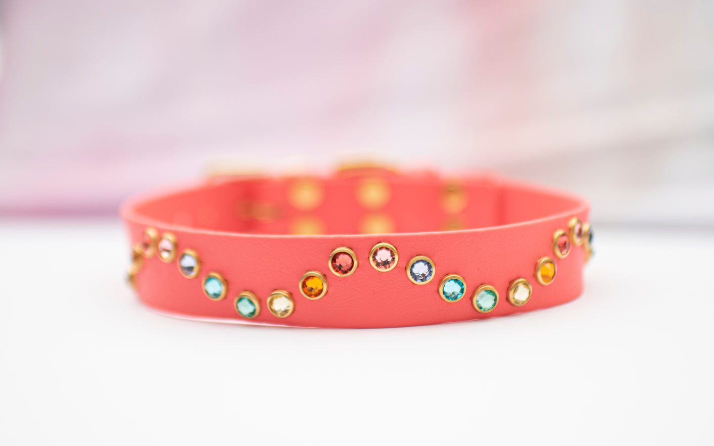 The Wave (Multiple Widths) - Biothane Dog Collar
