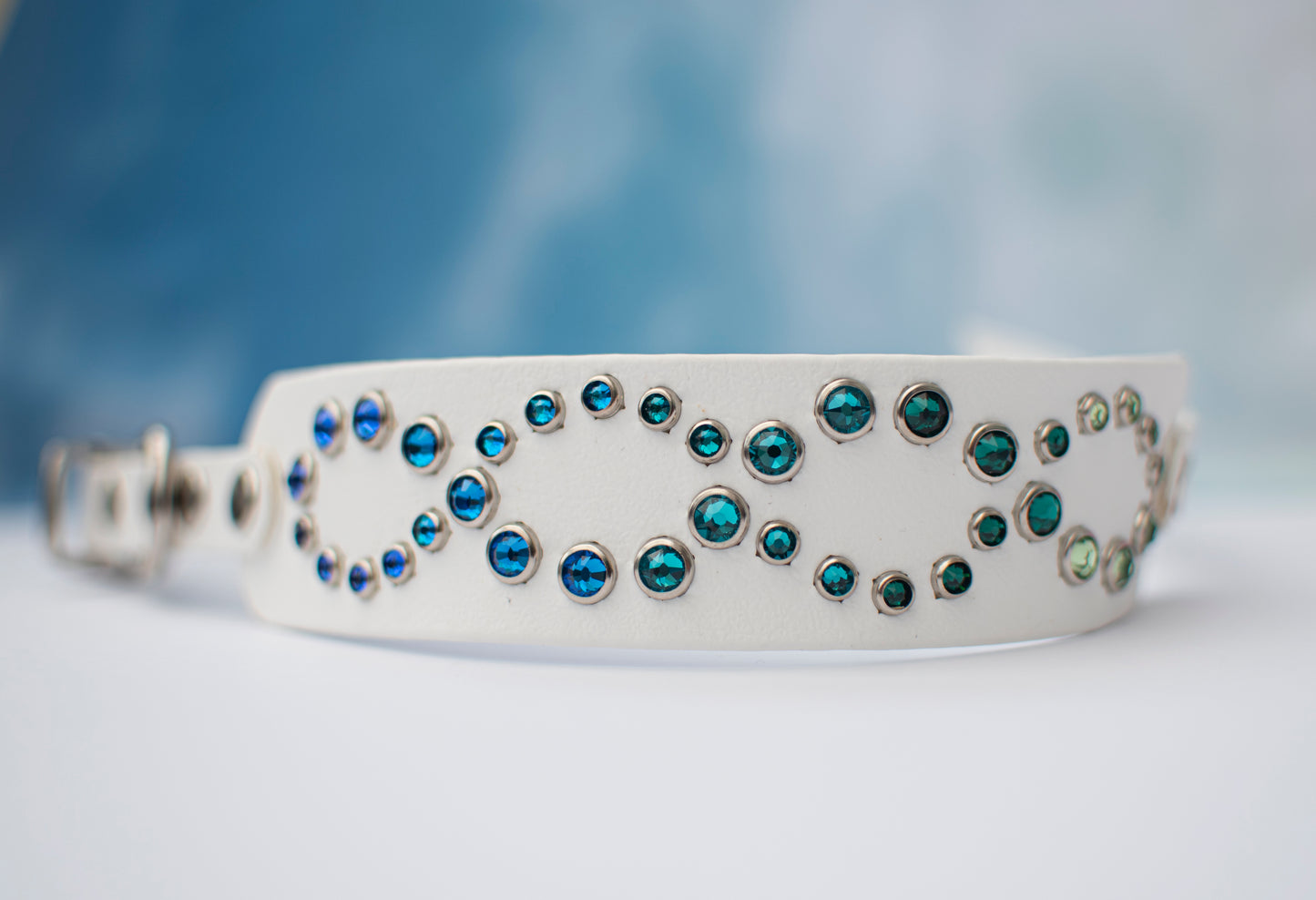 The Infinite (Multiple Widths) - Biothane Dog Collar