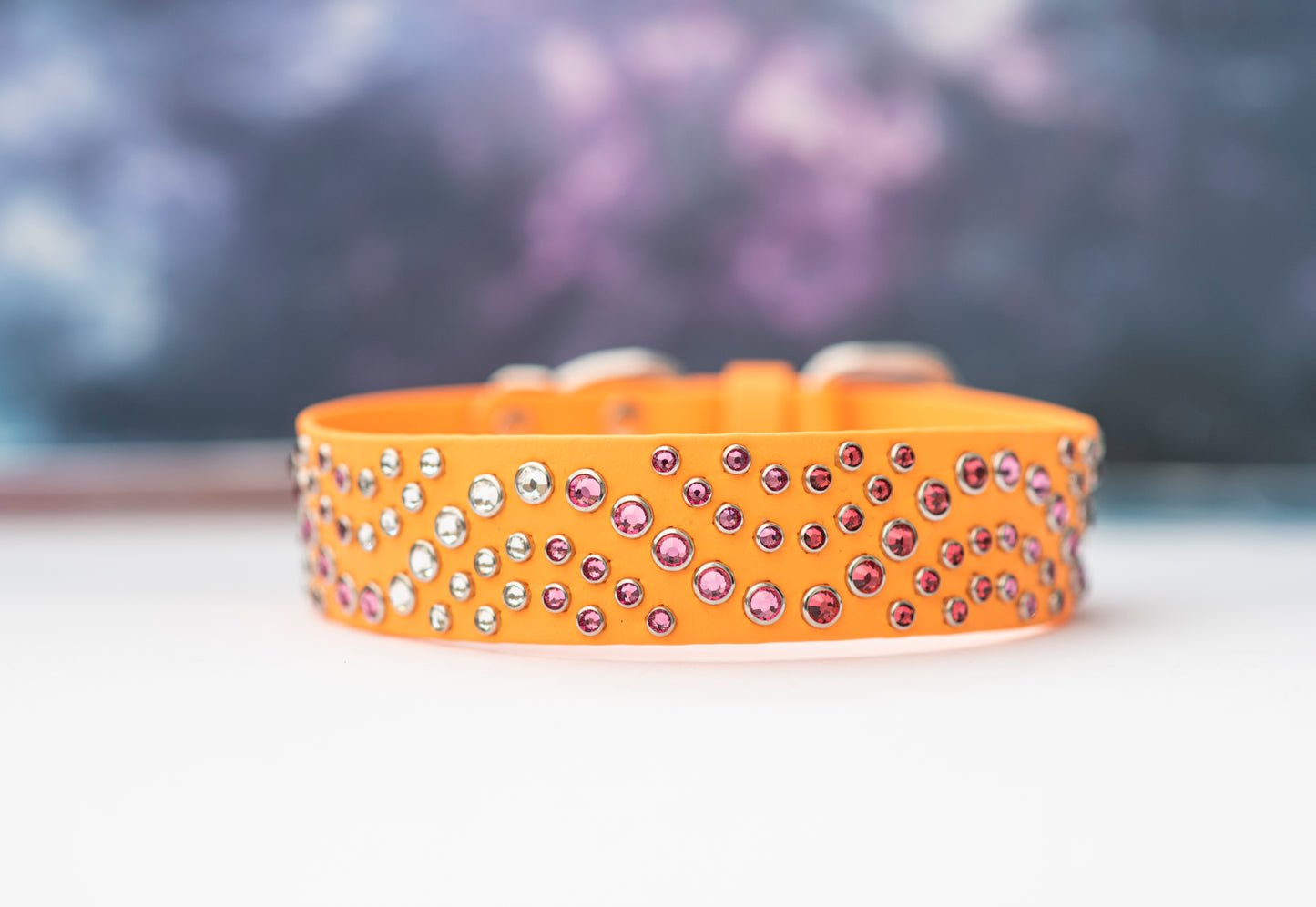 The Triple Ripple 1.5" (38mm) - Biothane Dog Collar