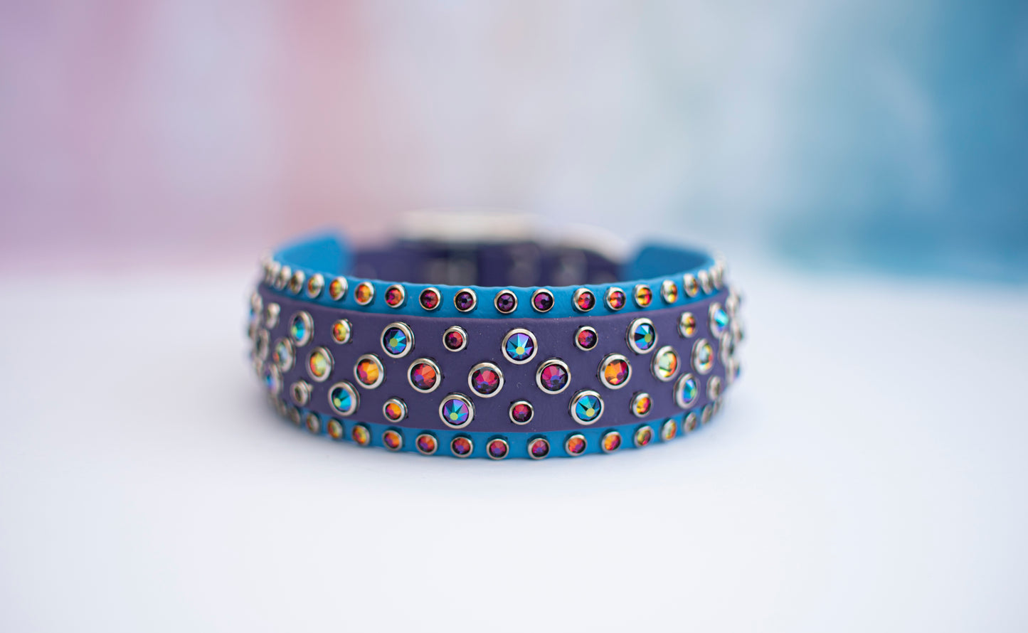 The Jumble 1.5" (38mm) Double Layer - Biothane Dog Collar