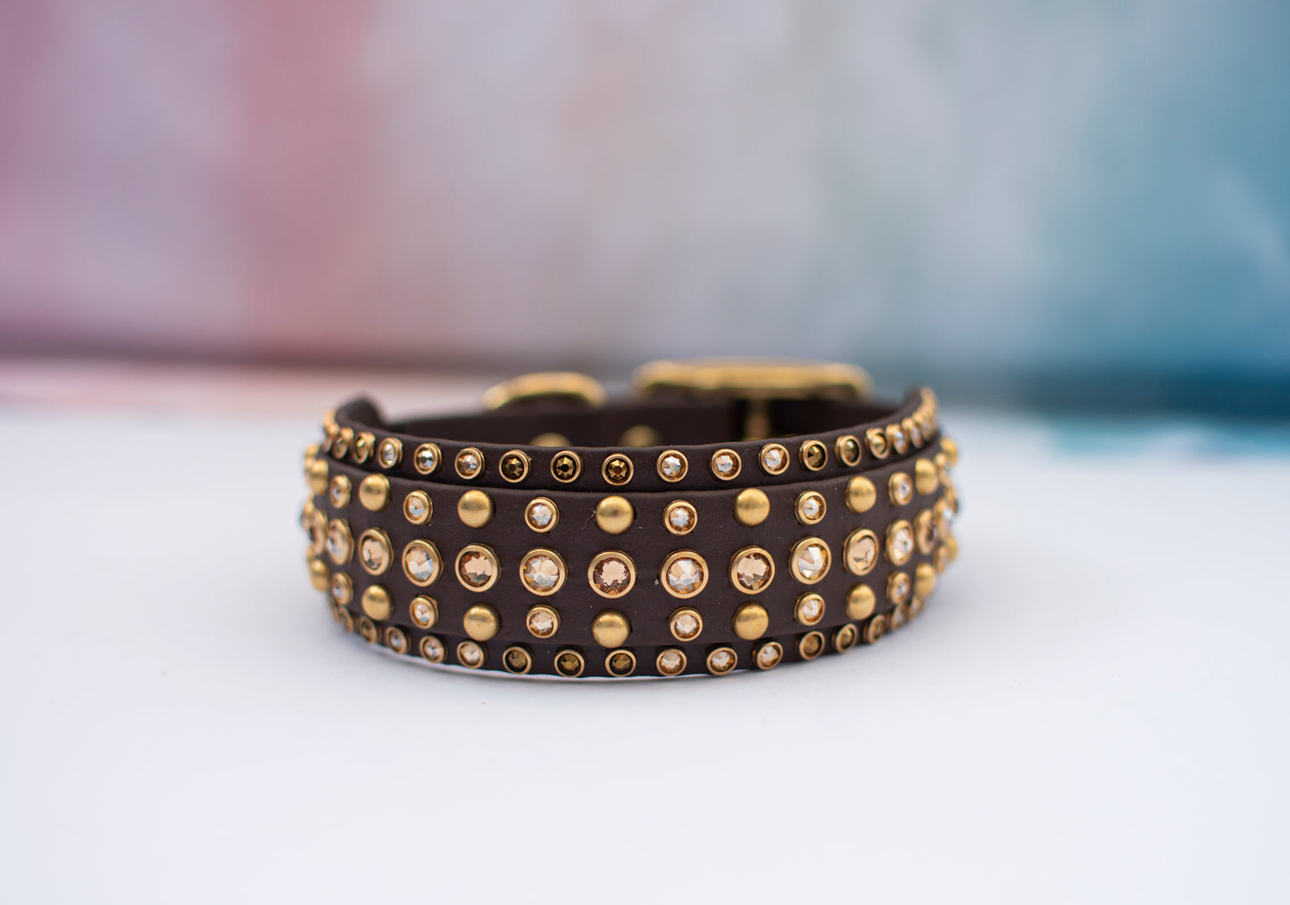 The Leon 1.5" (38mm) Double Layer - Biothane Dog Collar