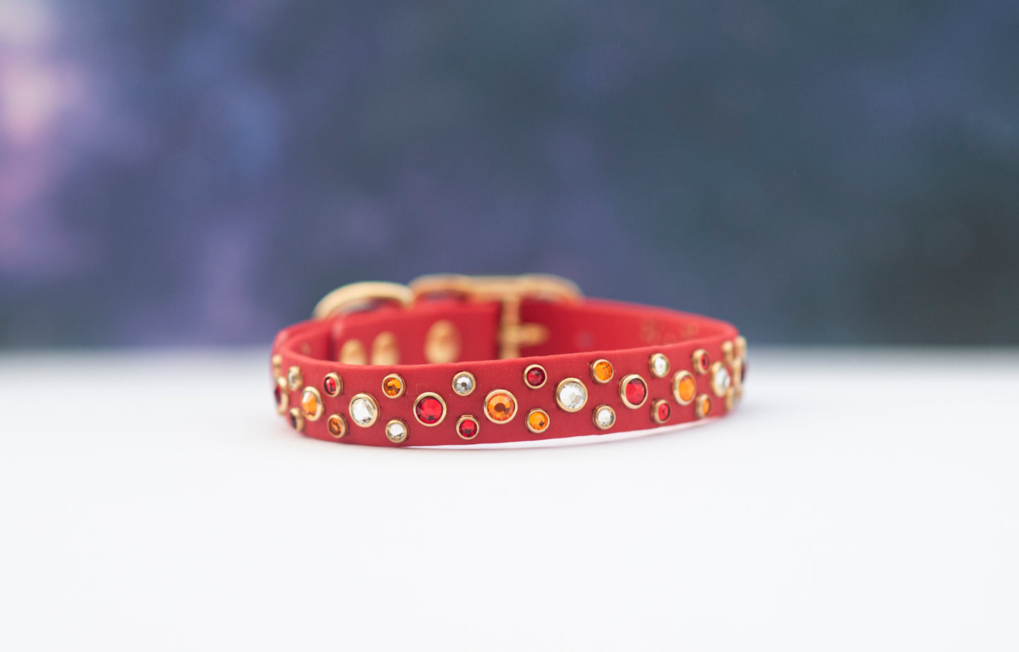 The Arcade (Multiple Widths) - Biothane Dog Collar