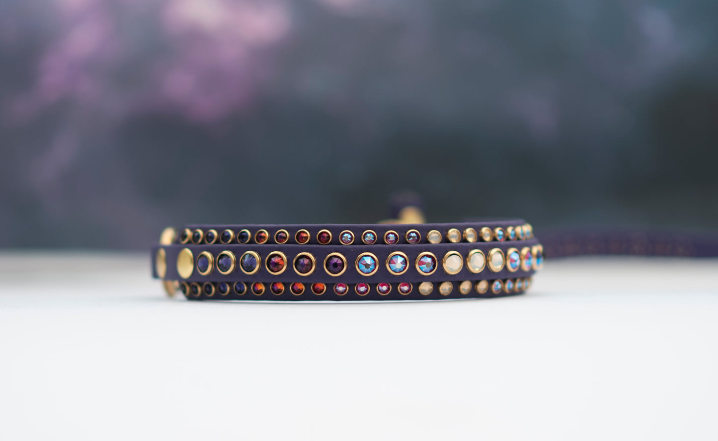 The Ego 1/2" (12mm) on 1" (25mm) Double Layer - Biothane Dog Collar
