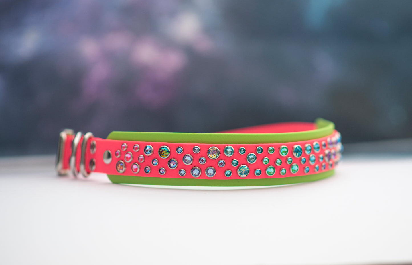 The Chaos (Multiple Widths) - Biothane Dog Collar