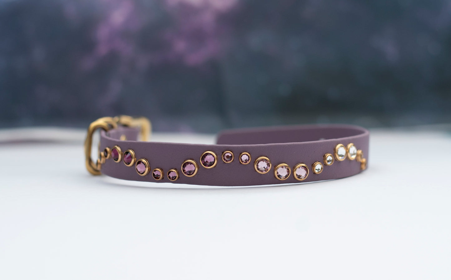 The Wave (Multiple Widths) - Biothane Dog Collar