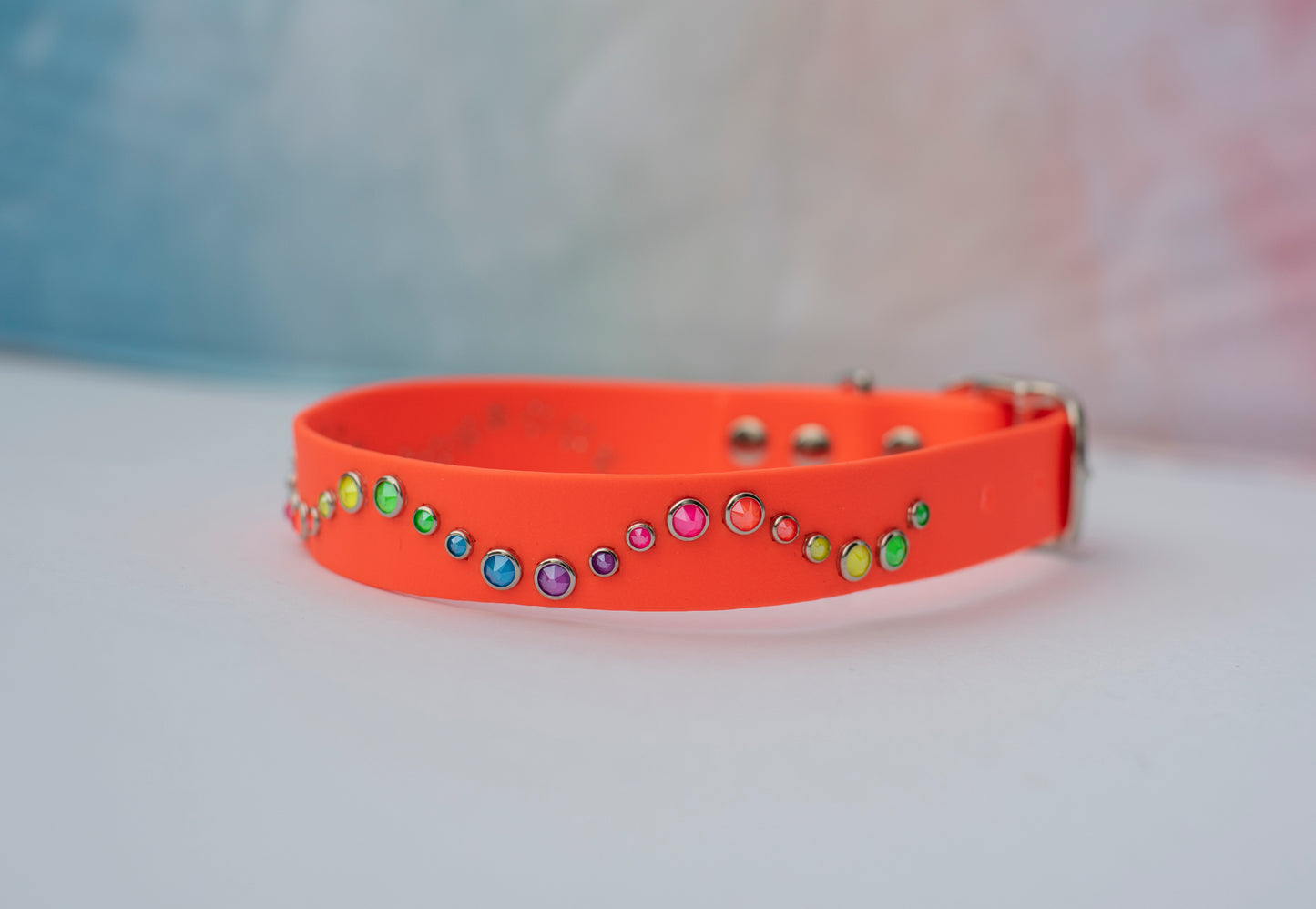 The Wave (Multiple Widths) - Biothane Dog Collar
