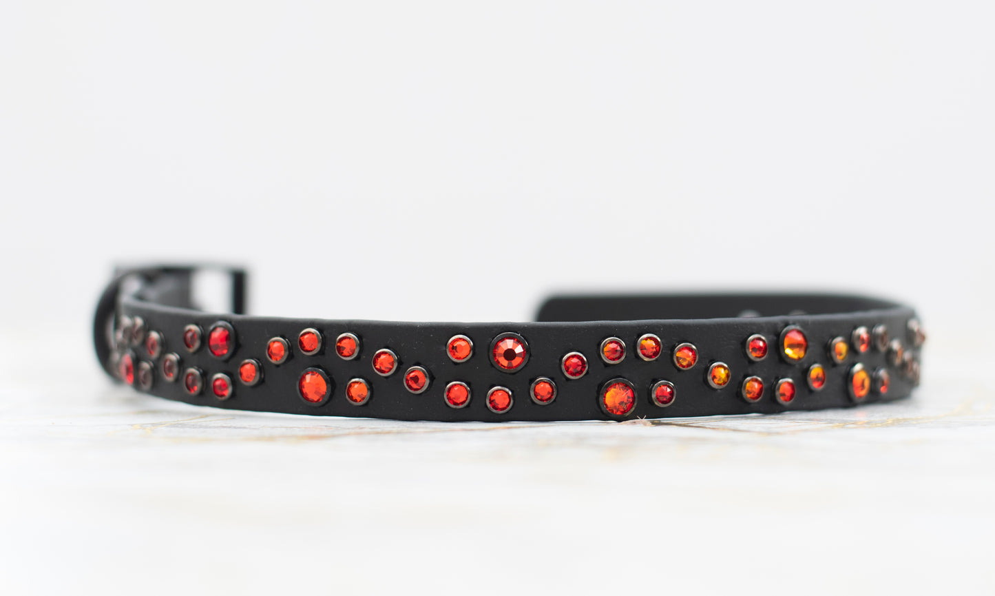 The Mini Opulence 3/4" (20mm) - Biothane Dog Collar