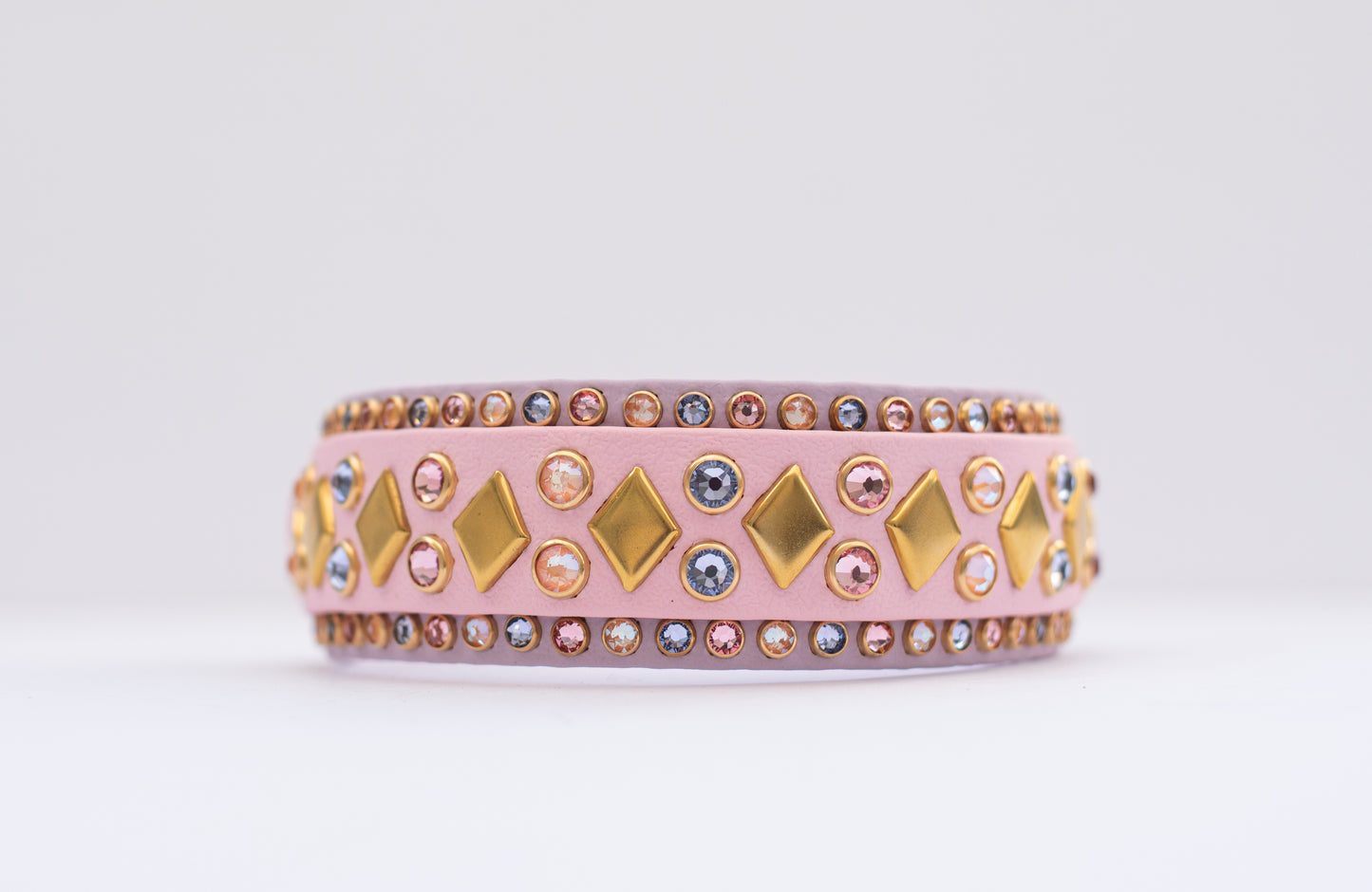 Add a Crystal Lined Layer to your collar (Multiple Widths)