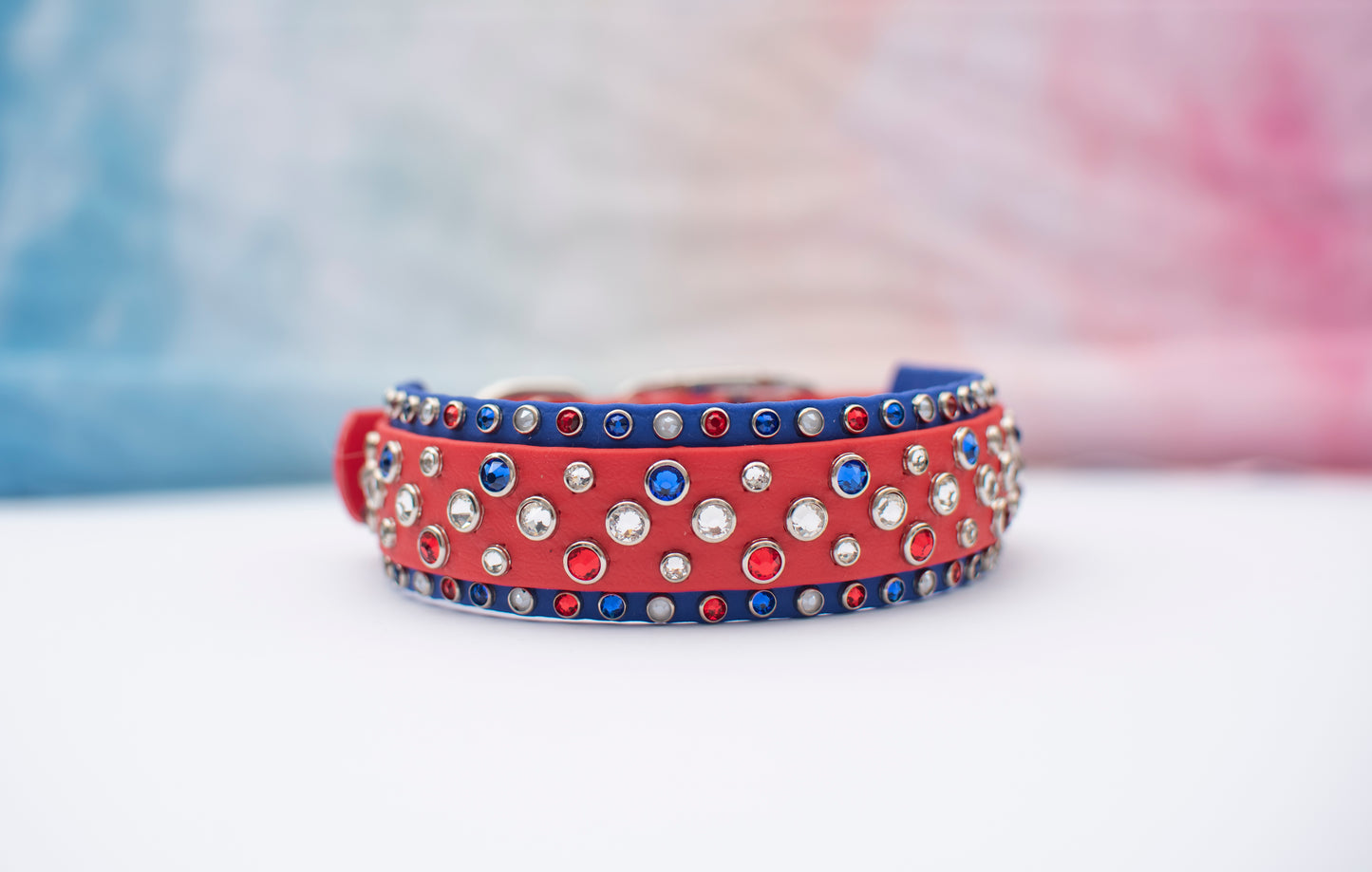 The Jumble 1.5" (38mm) Double Layer - Biothane Dog Collar