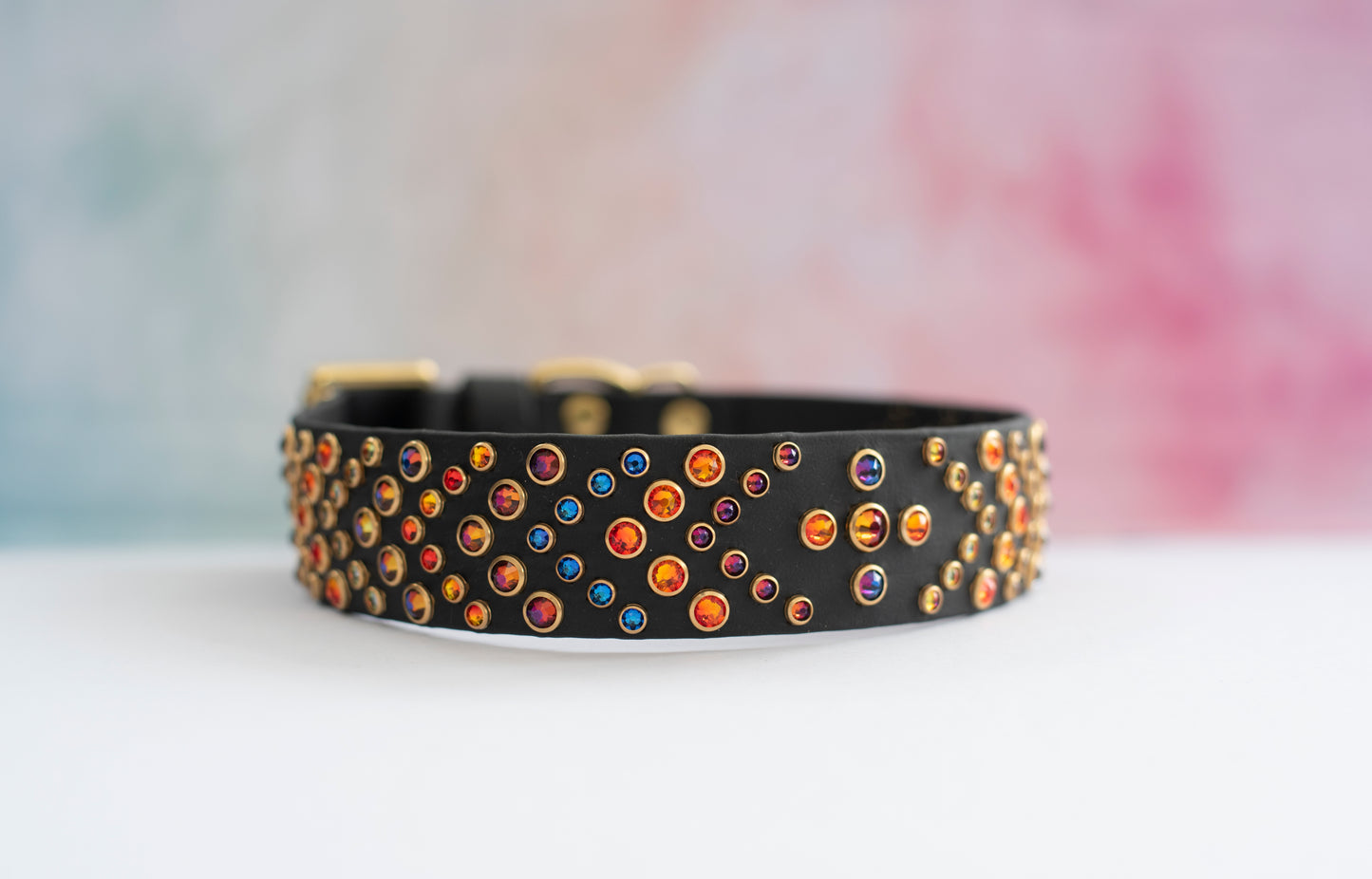 The Blaze 1.5" (38mm) - Biothane Dog Collar