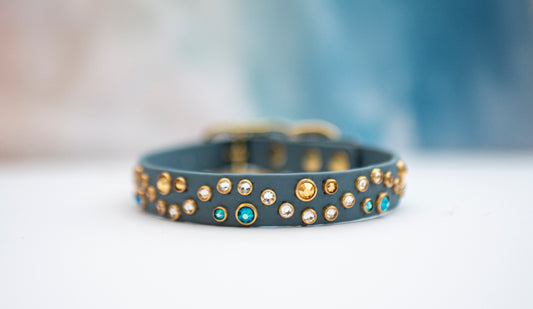 The Mini Opulence 3/4" (20mm) - Biothane Dog Collar