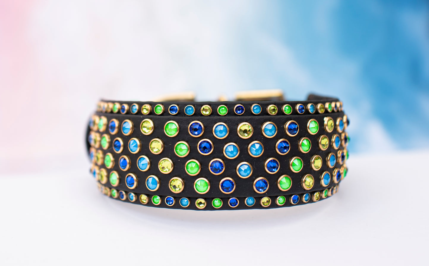 The Euphoric 2" (50mm) Double Layer - Biothane Dog Collar