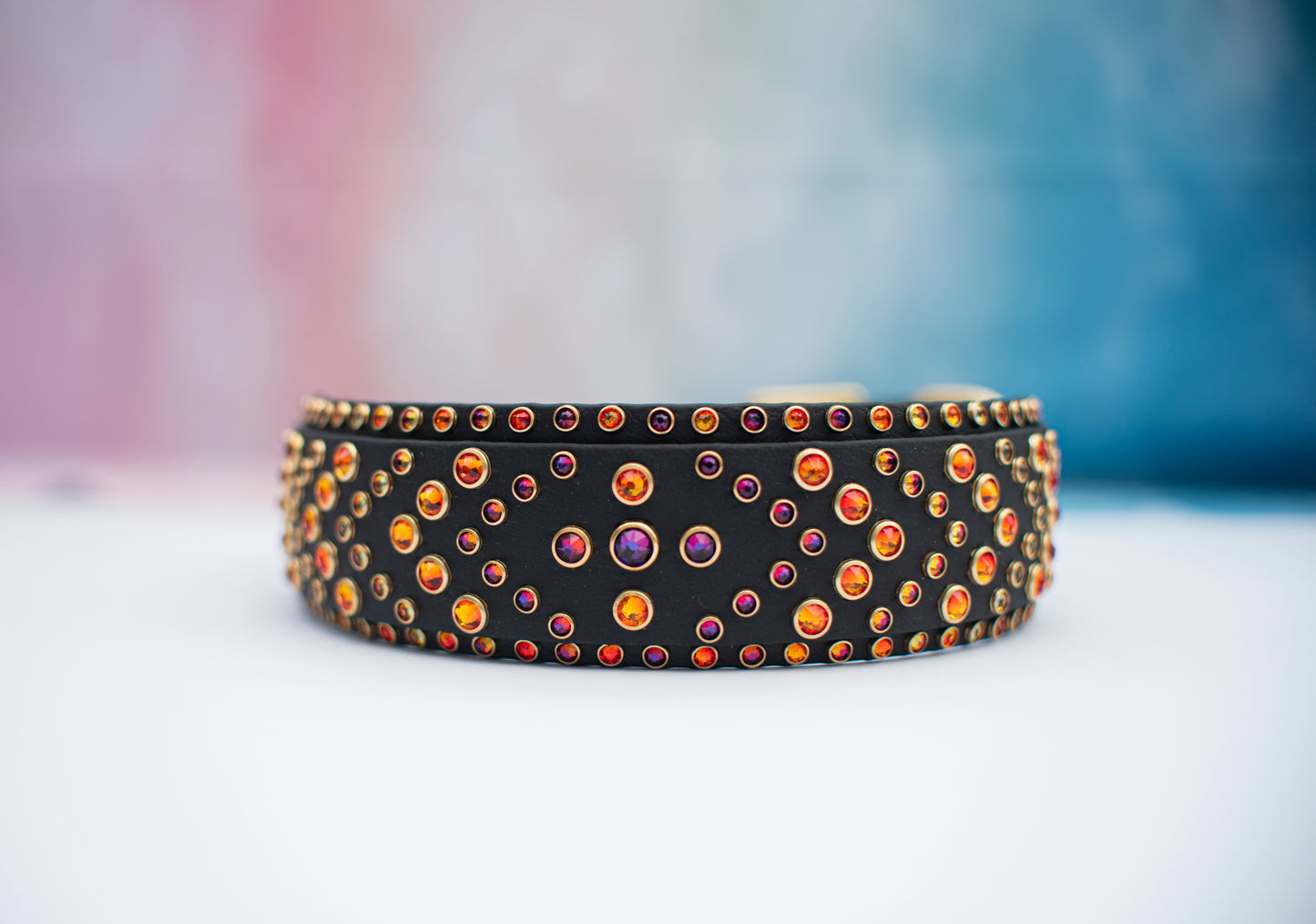 The Blaze 1.5" (38mm) - Biothane Dog Collar