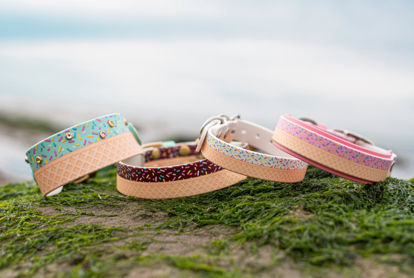Get Your Scoop - Ice Cream Biothane Dog Collar