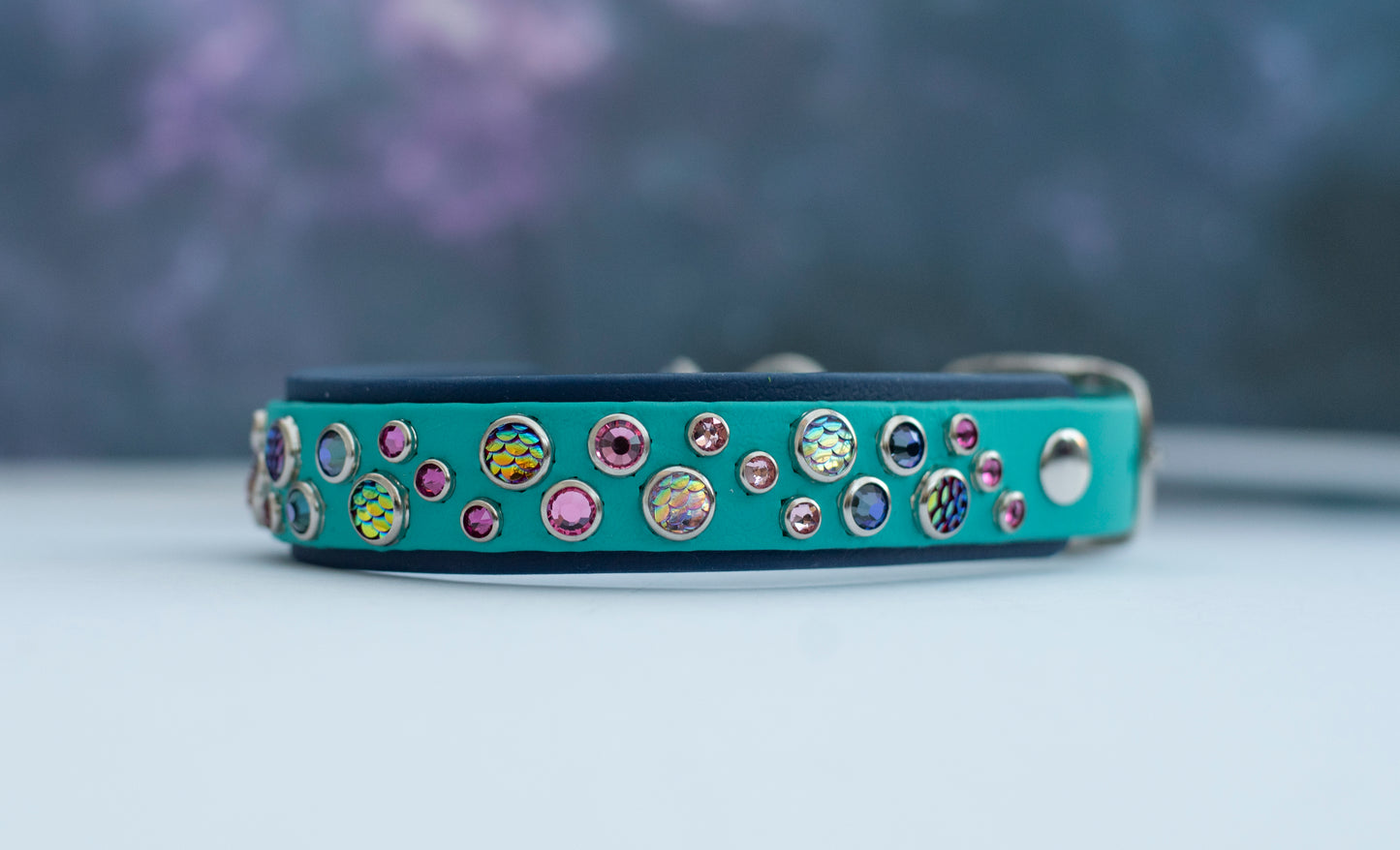 The Rave (Multiple Widths) - Biothane Dog Collar