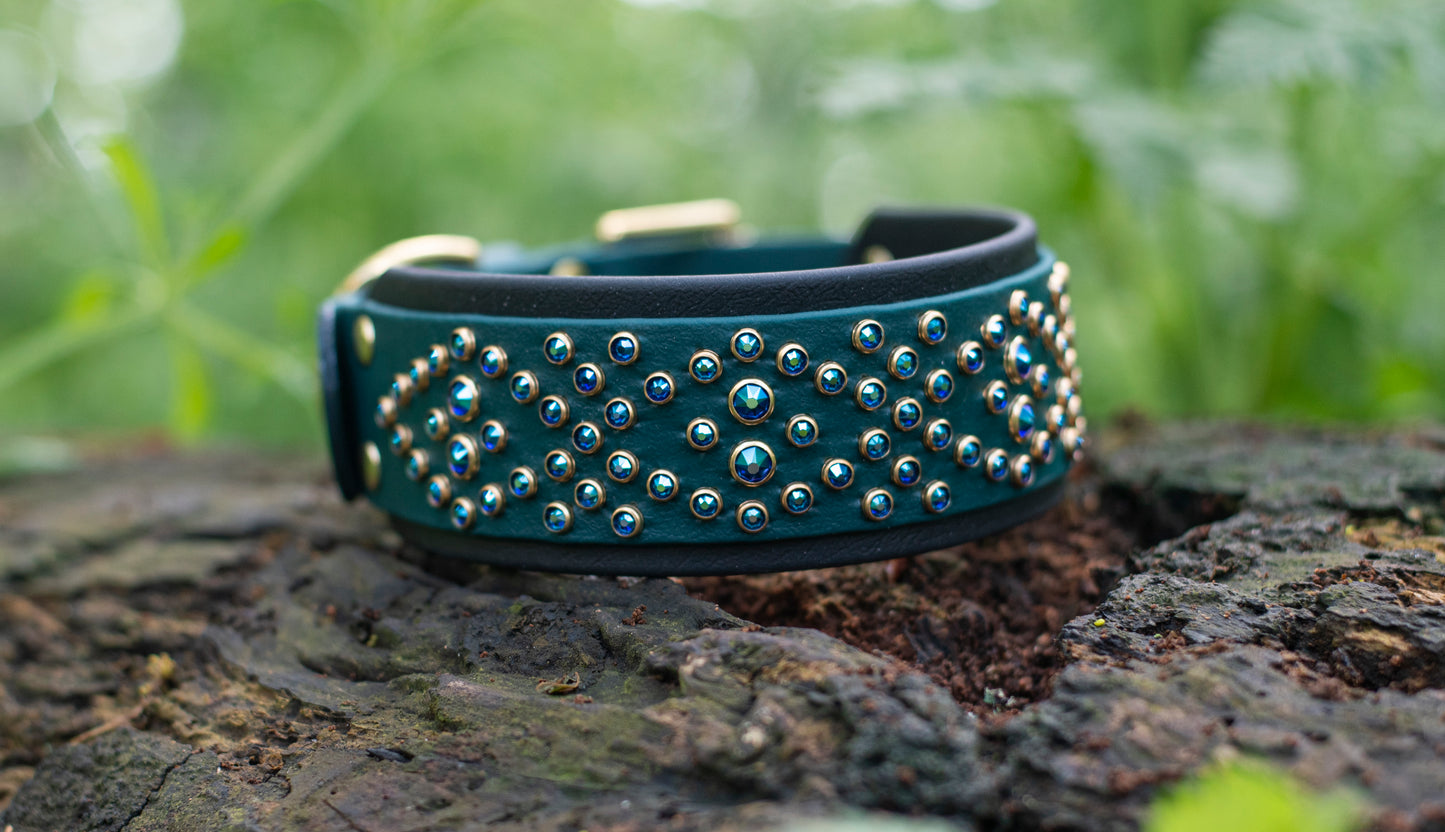 The Roxy 1.5" (38mm) - Biothane Dog Collar