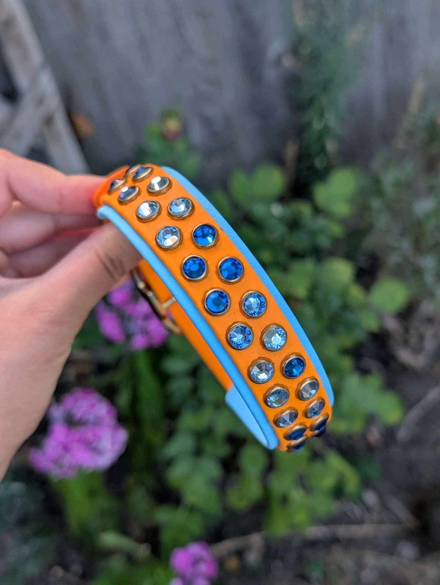 11-14" Size, 3/4" layered on 1" - Ready To Ship Collar