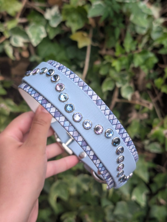 15-18" Size, 1" on 1.5" Layer Width  - Ready To Ship Collar